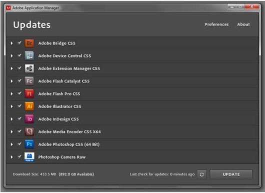 Ежедневно выпускается очередное обновление по крайней мере для одного продукта Adobe