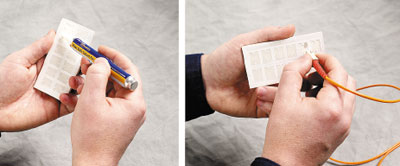 Рисунок 2. Правильный выбор средств облегчает очистку торцевой поверхности волокна. Растворитель для волокна, нанесенный на специальный одноразовый диск для очистки, является наиболее эффективным средством.