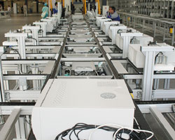 Сборочный конвейер завода Kraftway соответствует передовым международным стандартам