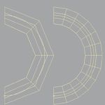 Рис. 8. Подставка светильника с разным числом шагов пути