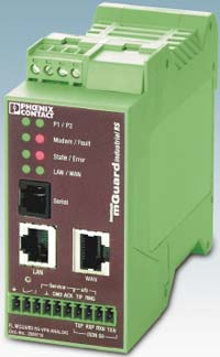 Рисунок 3. Модули безопасности типа FL m Guard изготавливаются как для установки на DIN-рейке...