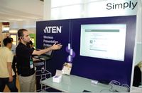 Демонстрация работы беспроводного KVM переключателя