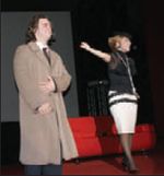 Директор представительства Adobe Павел Черкашин и директор по маркетингу Ольга Мананникова дают старт Creative Future