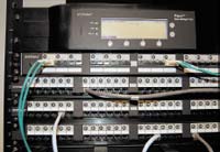 Рисунок 1. Интеллектуальная коммутационная панель и менеджер стойки системы iPatch разработки компании Systimax Solutions.