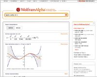 В систему WolframAlpha загружена разнообразная научная и техническая информация