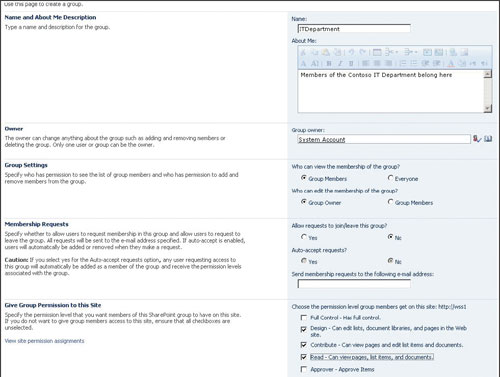 Экран 4. Добавление новой группы