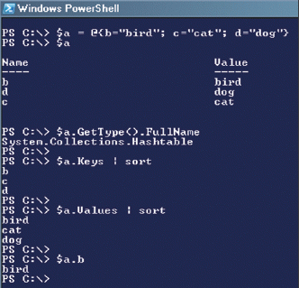 Экран 4. Создание хеш-таблицы и восстановление ее ключей и значений