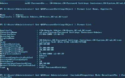 Проверка связи объекта PSO admins с группой Domain Admins