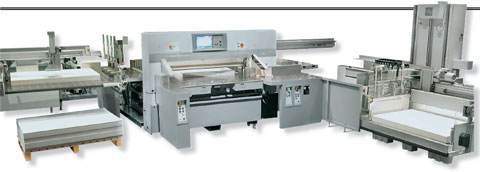 На американской Graph Expo в сентябре Heidelberg впервые демонстрировала в США полностью автоматизированную резальную систему Polar PACE