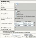 Рисунок 4. Управляемые коммутаторы с функцией Port Security запрещают неавторизованным пользователям доступ к данным