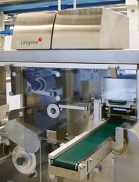 Модуль Linoprint, интегрированный в машину изготовления блистерной упаковки