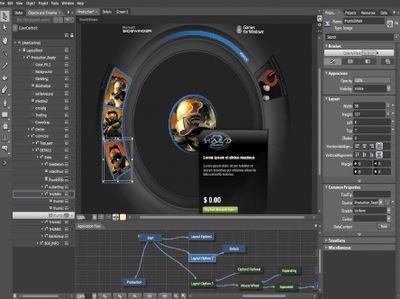 С использованием Silverlight разработчики могут написать компоненты для Expression Web 3, которые в дальнейшем могут использовать дизайнеры для формирования более привлекательных и удобных Web-интерфейсов