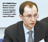 По словам Юрия Якшина, данные Kontron относительно ситуации на рынке ВКТ согласуются с оценками «РТСофт»