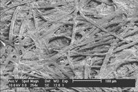 Расположение волокон в каждом листе бумаги уникально 