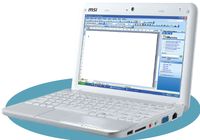 Старшая модель компании отличается от остальных, участвующих в нашем обзоре, 10-дюймовой матрицей с разрешением 1024в600 точек