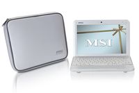 Первая модель в серии мини-ноутбуков Wind, получившая индекс U100, имеет 10-дюймовый ЖК-экран со светодиодной подсветкой 
