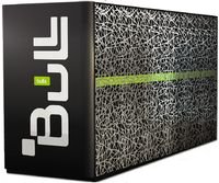 Так выглядит шкаф с шестью стойками bullx