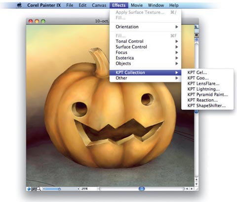 Рис. 1. Коллекция эффектов Kai’s Power Tools находится здесь. Добавить коллекции 