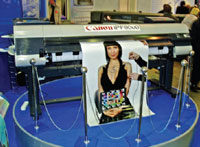 Canon iPF9000 — одна из двух чисто интерьерных премьер выставки