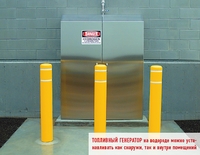 Топливный генератор на водороде можно устанавливать как снаружи, так и внутри помещений