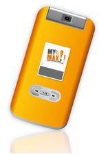 Самоклеящийся модуль MyMax, содержащий передатчик Bluetooth, маленькую батарейку, микросхему NFC и одну или несколько смарт-карт, можно установить практически на любой телефон 