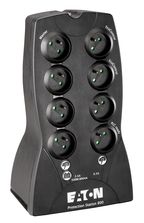 Благодаря технологии EcoControl ИБП Eaton Protection Station автоматически отключает периферийные устройства, когда выключается сам компьютер