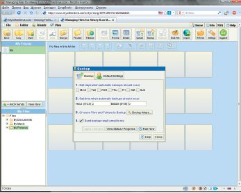 Сервис MyOtherDrive не требует установки программы-клиента — все функции доступны в онлайновом веб-интерфейсе