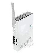 Рисунок 9. Многофункциональное устройство Mobile WiMAX/WiFi Center 4G (Asus WMVN25E2+) стоимостью 9500 руб. предназначено для организации коллективного доступа в Internet в сети 4G, IP-телефонии VoIP (встроенный клиент SIP, кодеки G.711, G.723, G.726, G.729) и создания локальных сетей. Оно поддерживает WiFi (802.11 b/g/n-draft), имеет четыре порта Fast Ethernet (10/100BaseTX), два телефонных порта FXS и соответствует стандарту WiMAX IEEE 802.16e Wave 2 (2,5-2,7 ГГц).