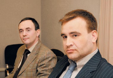 М. Шпилькин (на снимке справа – А. Киреев): 