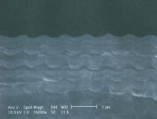 Микрофотография убедительно доказывает сложную топологию и архитектуру голограммы, повторить или подделать которую практически невозможно. Публикуется впервые; перепечатка без разрешения автора запрещена