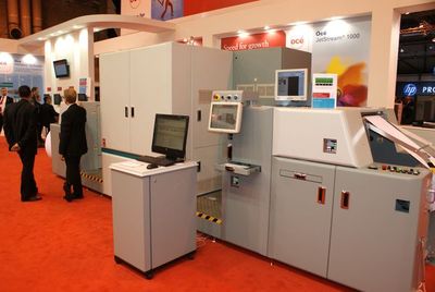 Уже в I квартале 2010 г. Oce приняла 20 заказов на Oce JetStream 1000 