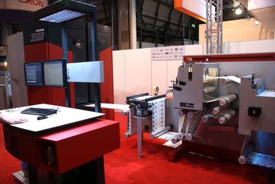 Xeikon 3500 показали в линию с послепечатной системой от GM 