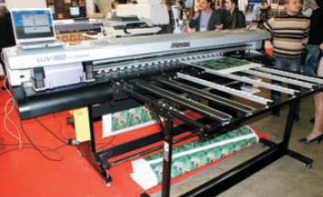 Mimaki UJV-160 и Mimaki CF2 на стендах выставки 