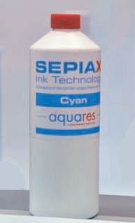 Водные чернила со смолами от Sepiax претендуют на роль наиболее экологичных и универсальных