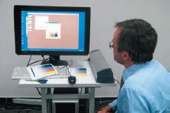 Процесс корректировки профиля печати