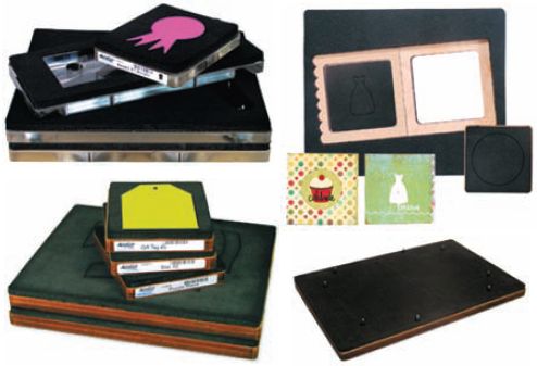 Четыре стандартных типа вырубных штампов от производителя машины