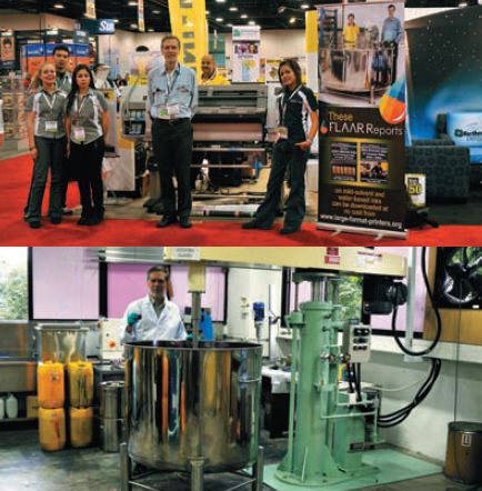 Упомяну и третью компанию — Sam Ink, первую из производителей альтернативных латексных чернил для принтеров HP. Я уже был в их лаборатории в Сингапуре и планирую поехать ещё раз, чтобы лучше изучить чернила Sam Ink 