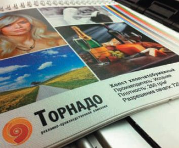 Широкий цветовой охват и яркость изображения позволяют печатать, например, репродукции картин на холсте