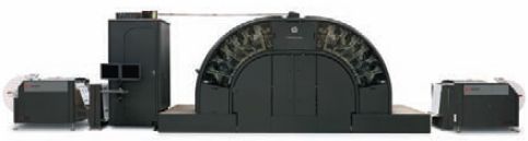 HP T230 — самая компактная в линейке промышленных рулонных машин InkJet Web Press