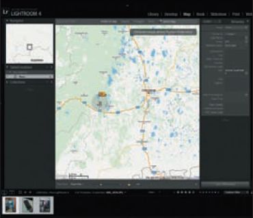 Новый модуль Map служит для географической систематизации снимков с помощью карты и GPS-координат