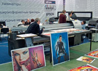 Производительность гибридного широкоформатного принтера Liyu Eureka 1808 (стенд 