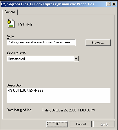 Политики ограниченного использования программ
