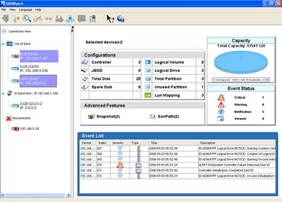 Системы хранения Infortrend будут оснащаться новой версией управляющего программного обеспечения SanWatch 2.0 