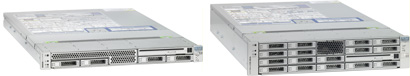 Серверы SPARC Enterprise T5140 и T5240 основаны на процессорах Sun Niagara, которые были выпущены в прошлом году 