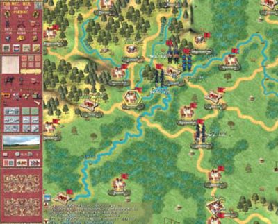 Стратегическая карта открыта