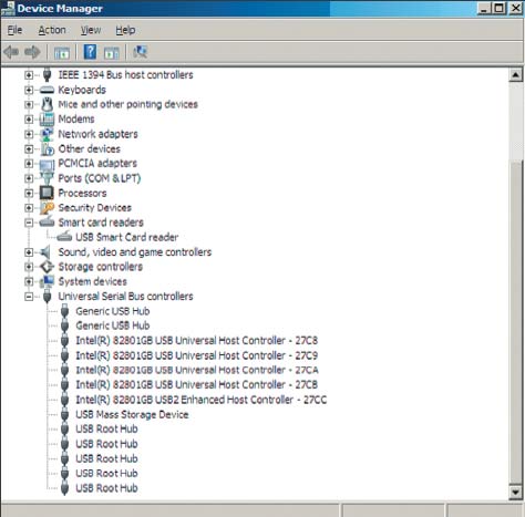 Экран 2. Device Manager