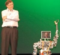 Свое последнее выступление перед разработчиками Билл Гейтс завершил обсуждением перспектив робототехники 