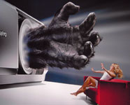 Эффект от фотокамеры явно превзошел ожидания этой девушки