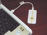 Ноутбук с USB-модемом ZTE, входящим в комплект поставки «Билайн Интернет Дома»