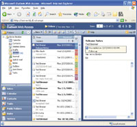 По словам Билла Гейтса, при разработке Office 14 в Microsoft старались создать аналог Outlook Web Access